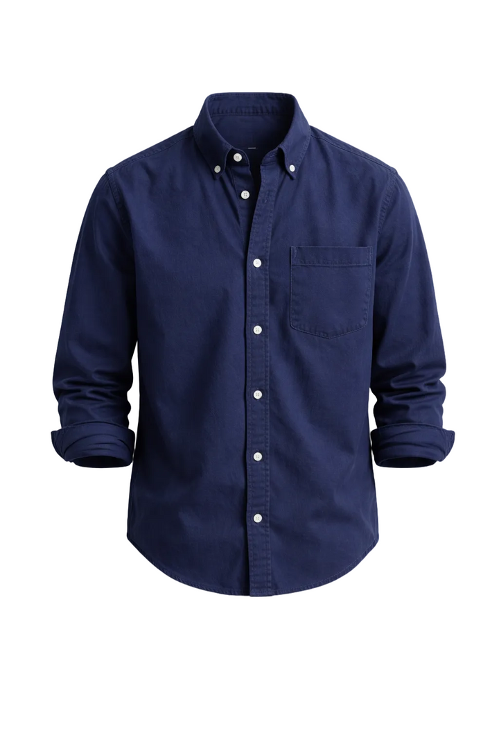 Men's Tailored Button-Up Shirt