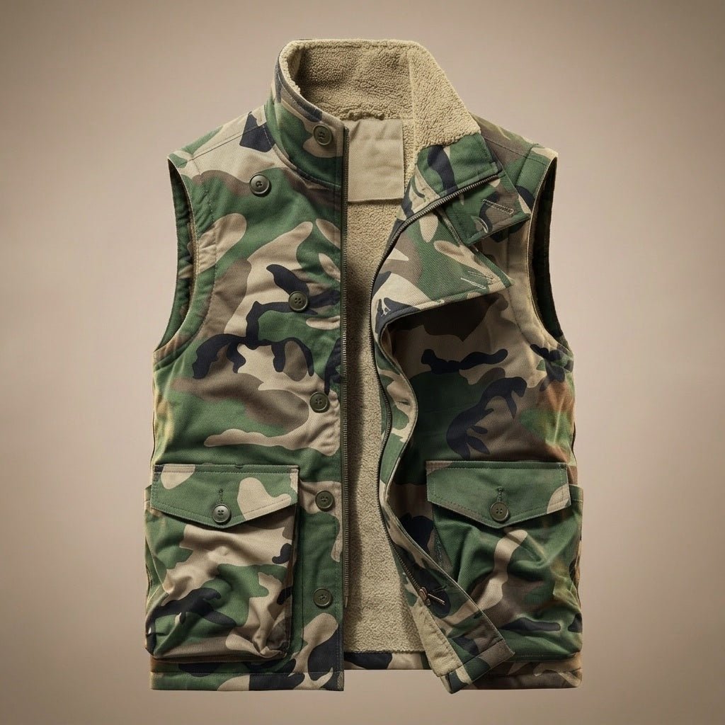 Hayes Asymmetrical Fleece Vest