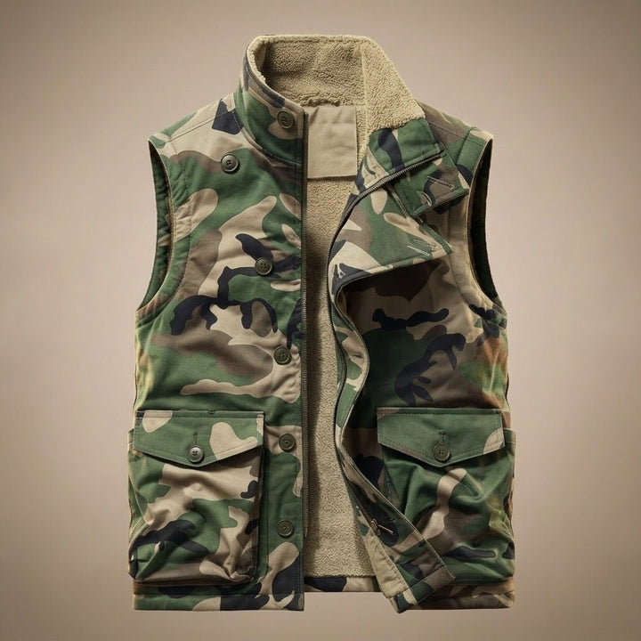 Hayes Asymmetrical Fleece Vest
