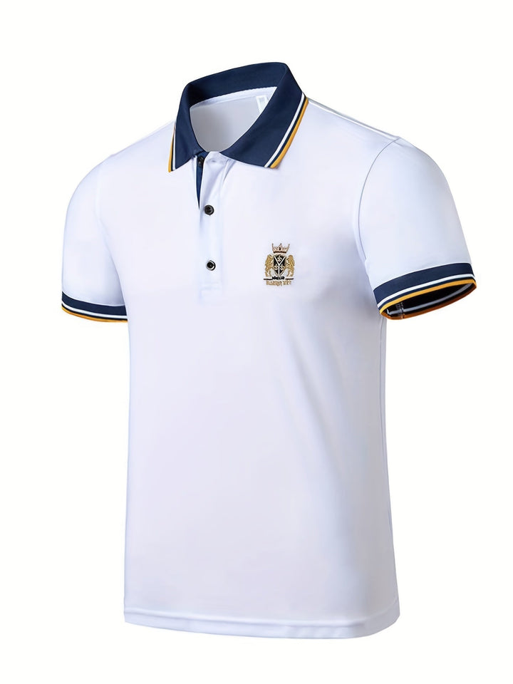 Men's Embroidered Knit Shirt