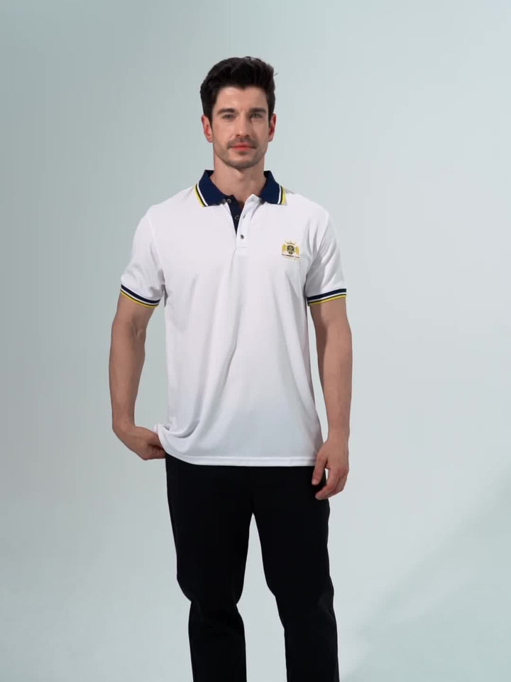 Men's Embroidered Knit Shirt