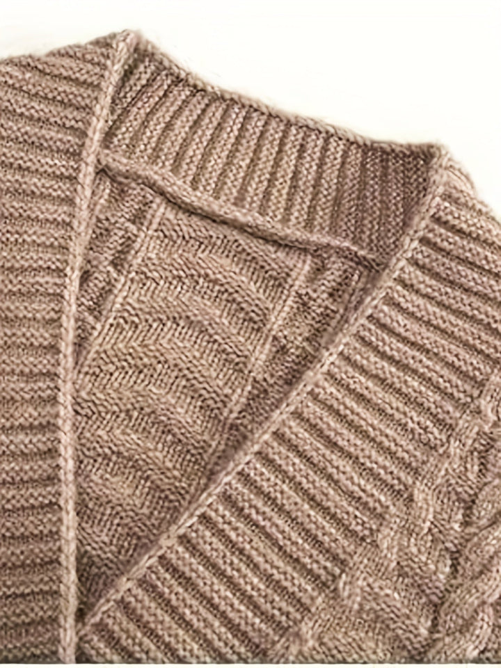 Vera | Cable-Knit Longline Cardigan