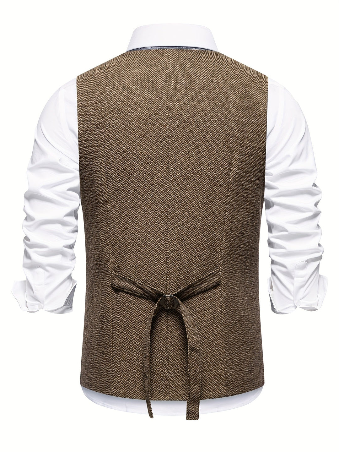 Men's Vintage Button Vest