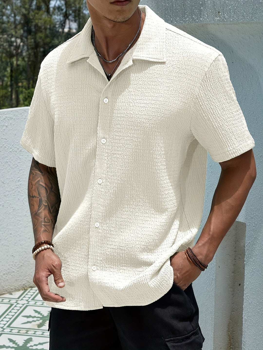 Men's Button Front Shirt