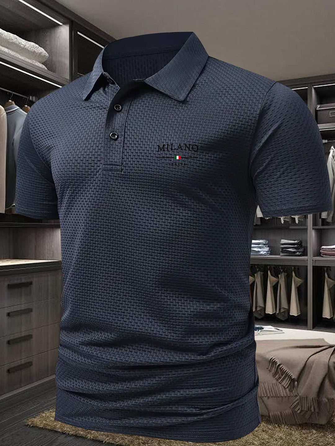 Men's Geometric Print Shirt