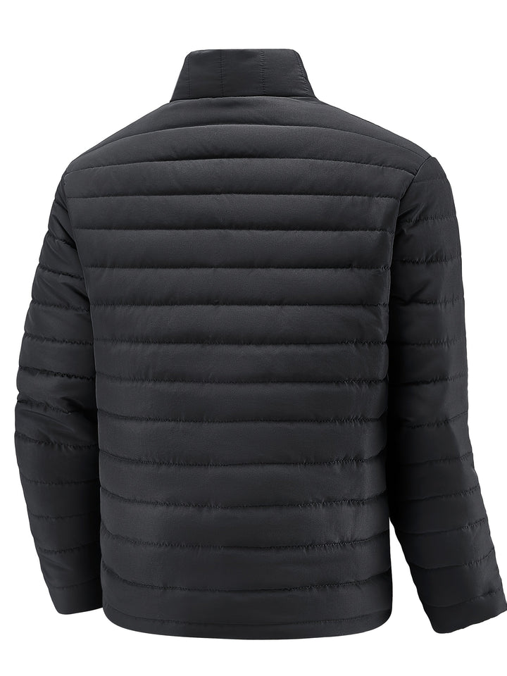 Men's Padded Stand Collar Coat