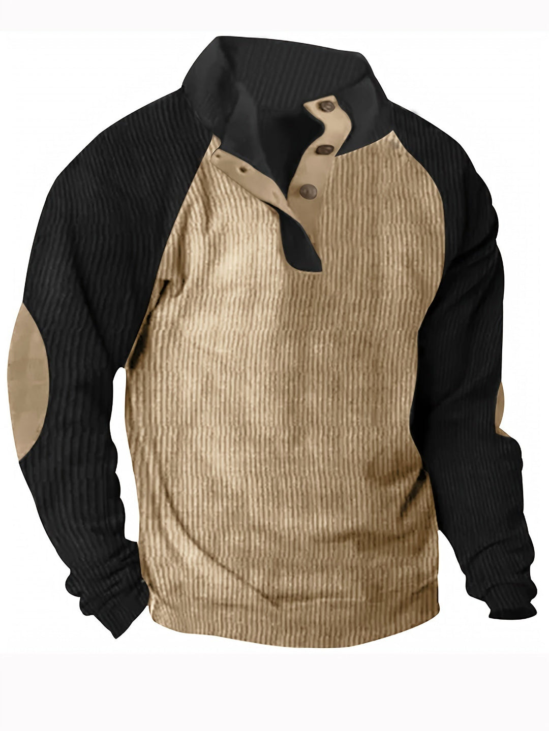 Men's Color Block Knit Shirt