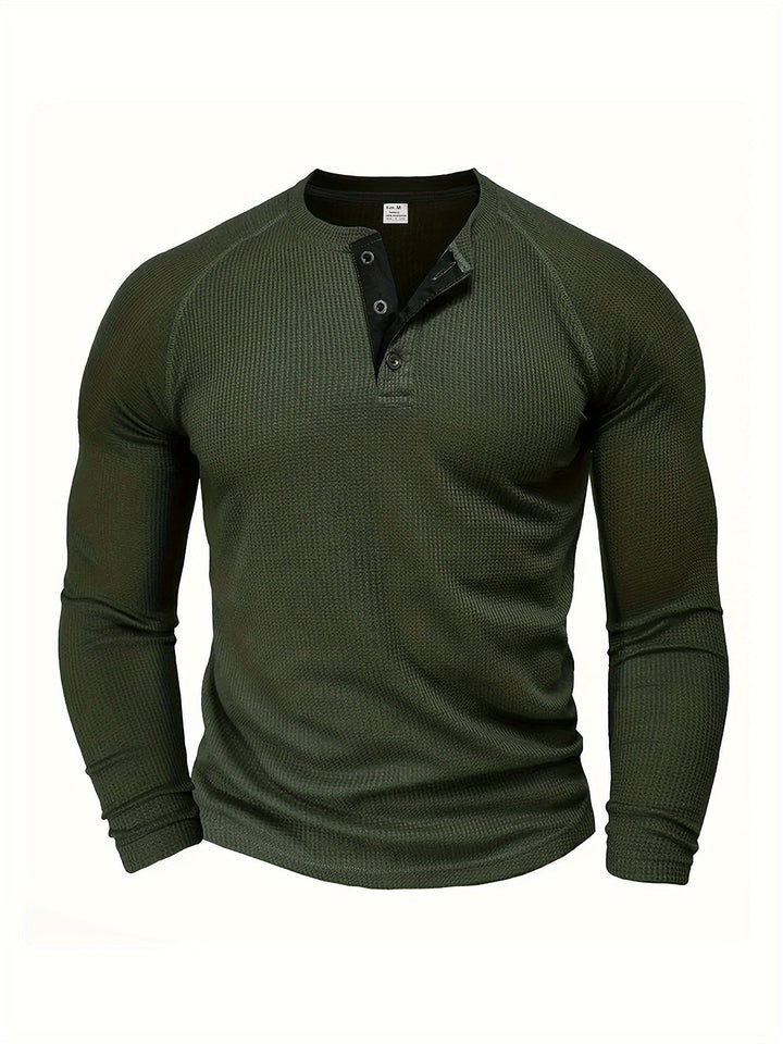 Men's Crew Neck Knit Shirt