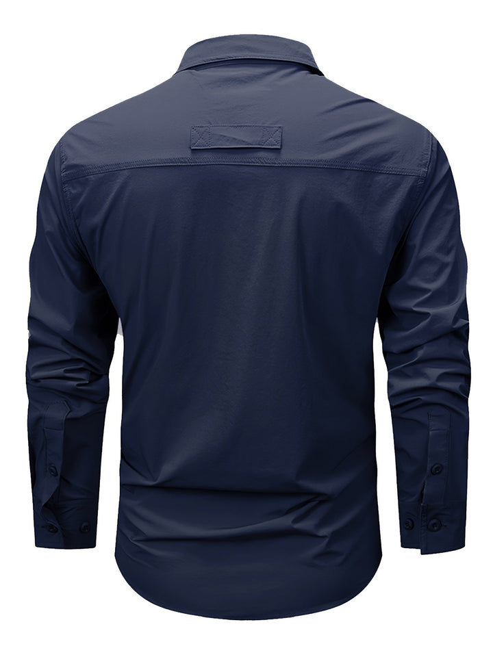 Men's Long Sleeve Cargo Shirt