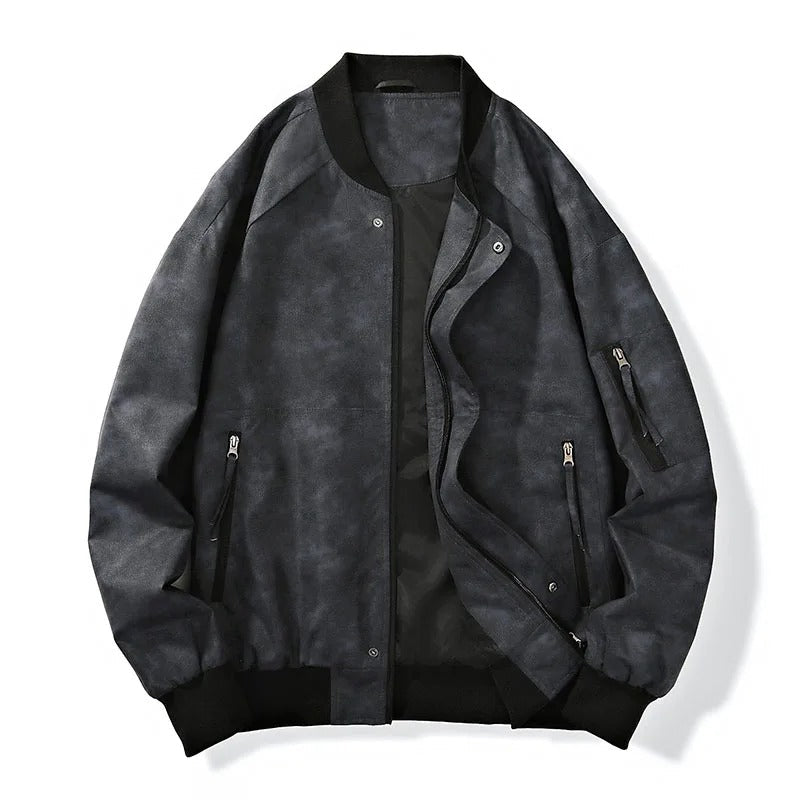 Stonewash Bomber Jacket