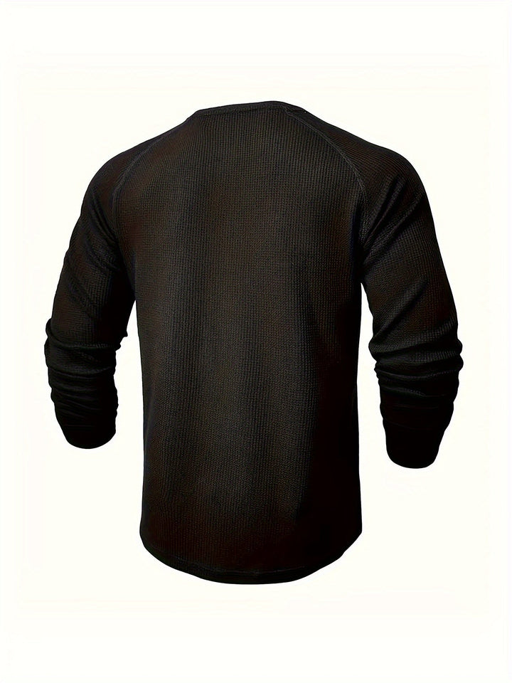 Men's Crew Neck Knit Shirt