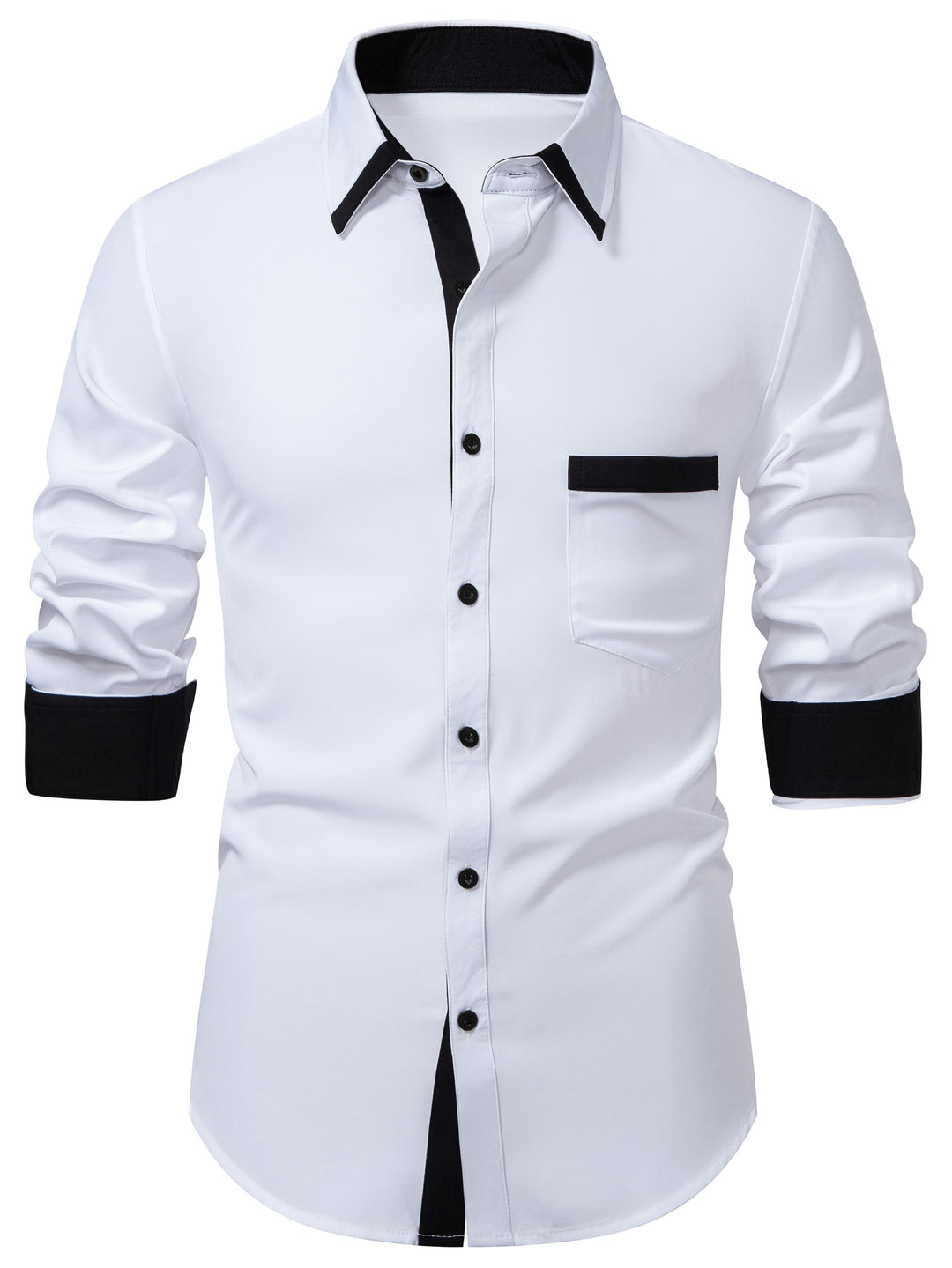 Men's Contrast Panel Shirt