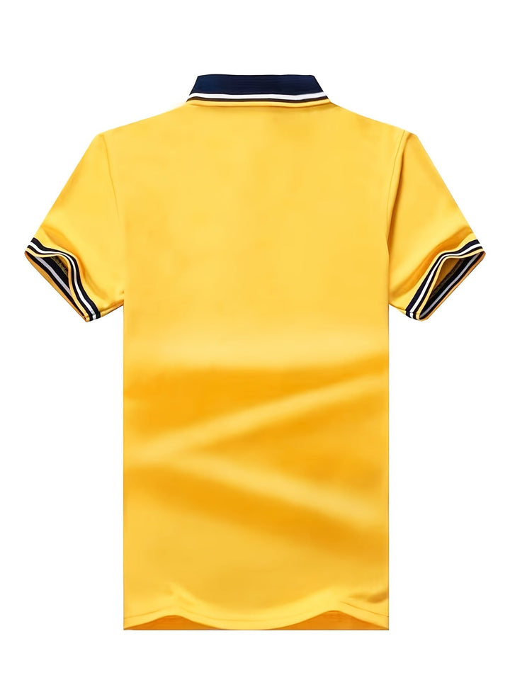 Men's Embroidered Knit Shirt