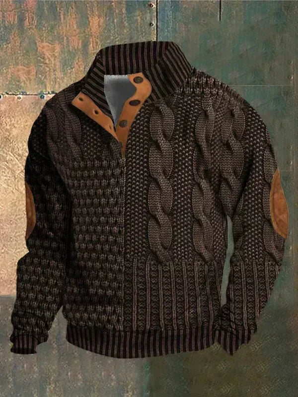 Retro Men'S Sweater
