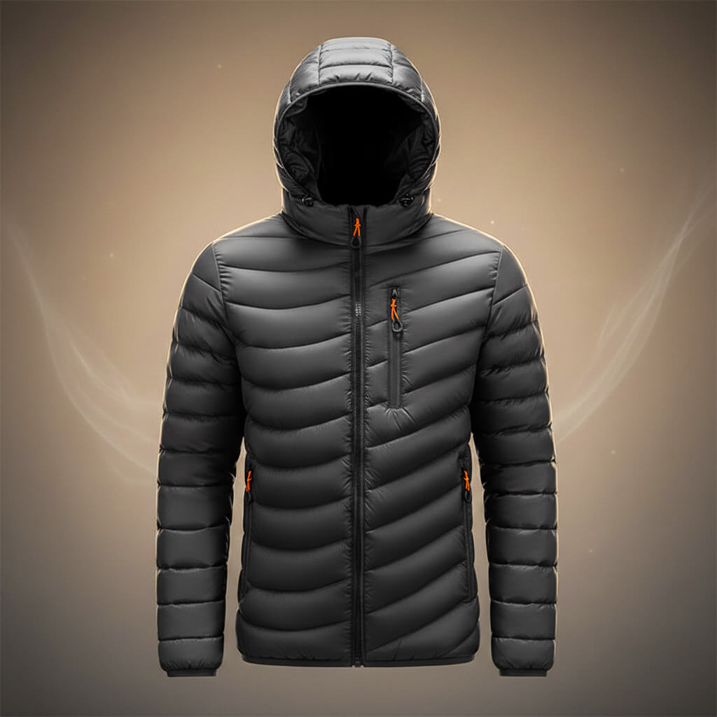 Eliot Quilted Hooded Jacket