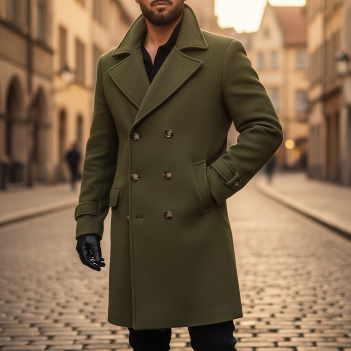Men's Classic Wool Coat