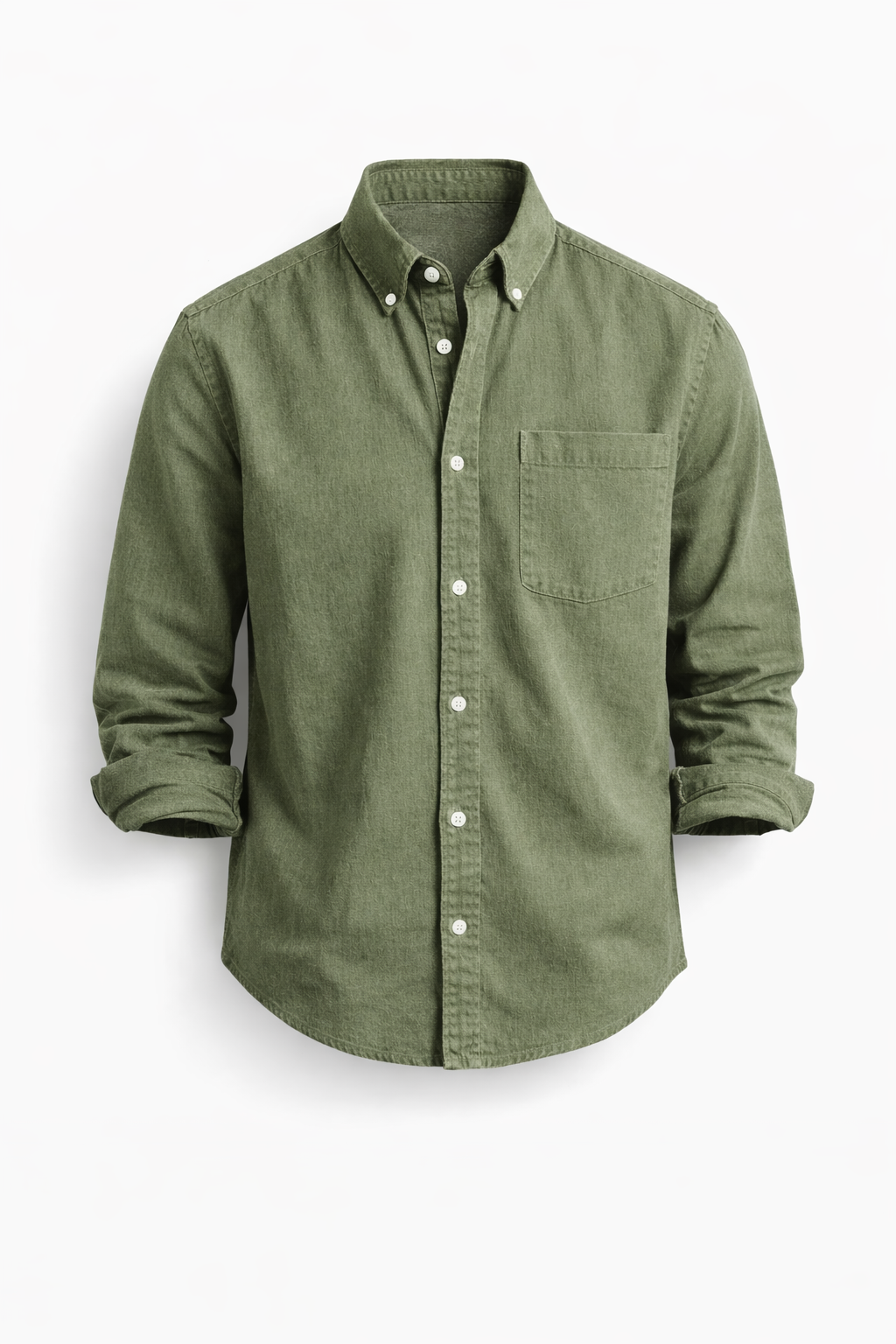 Men's Tailored Button-Up Shirt