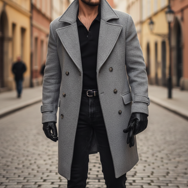 Men's Classic Wool Coat