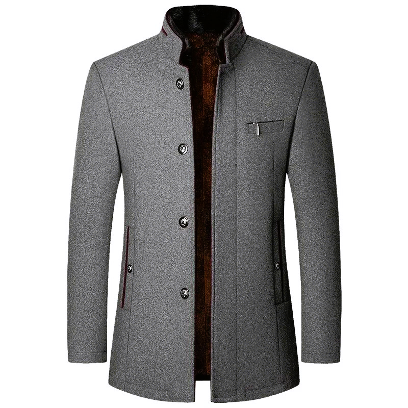 Men's Wool Blend Coat