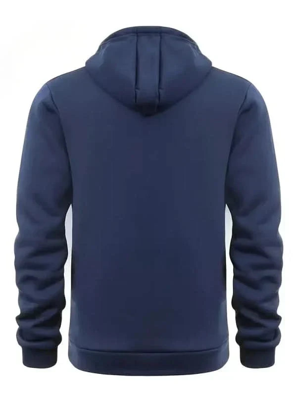 Men's Half Zip Hooded Sweatshirt