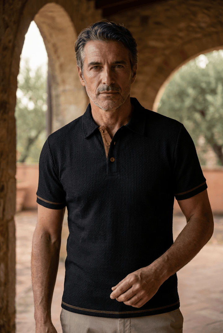 Men's Breathable Modern Polo Shirt