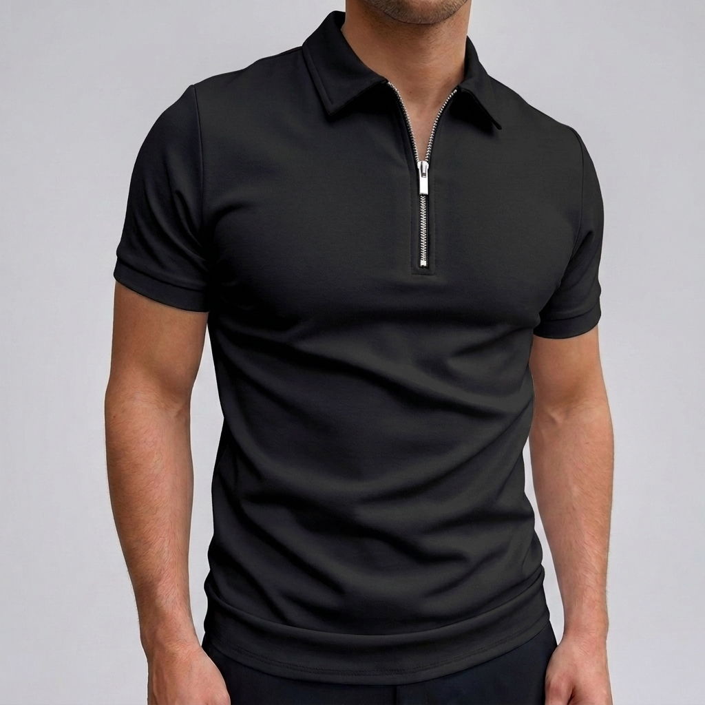 Men's Loose Fit Polo Shirt