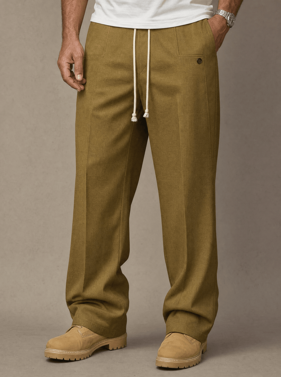 Men's Relaxed Fit Cotton Pants
