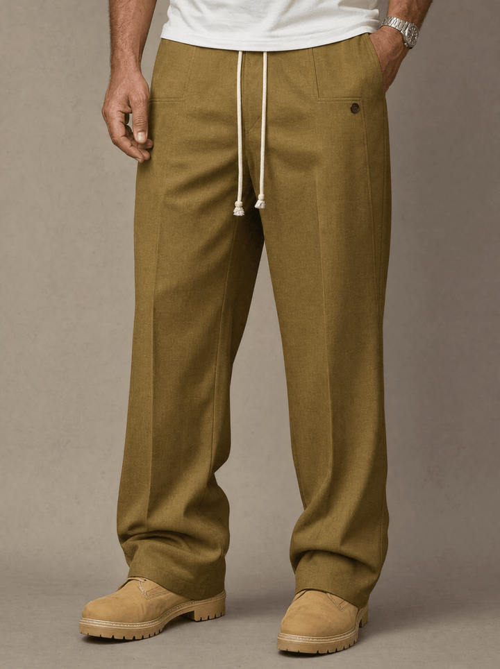 Men's Relaxed Fit Cotton Pants
