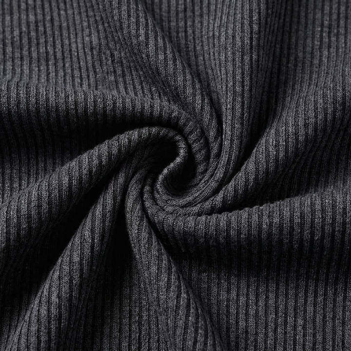 Men's Textured Knit Henley Shirt