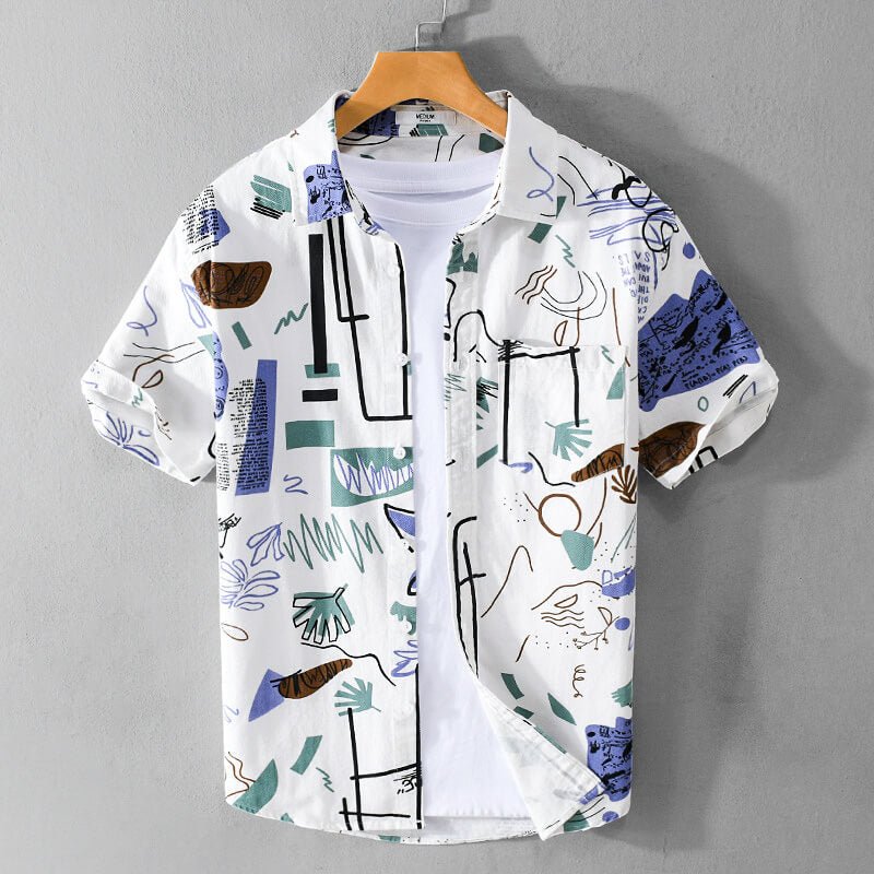 Picasso Abstract Cotton Shirt