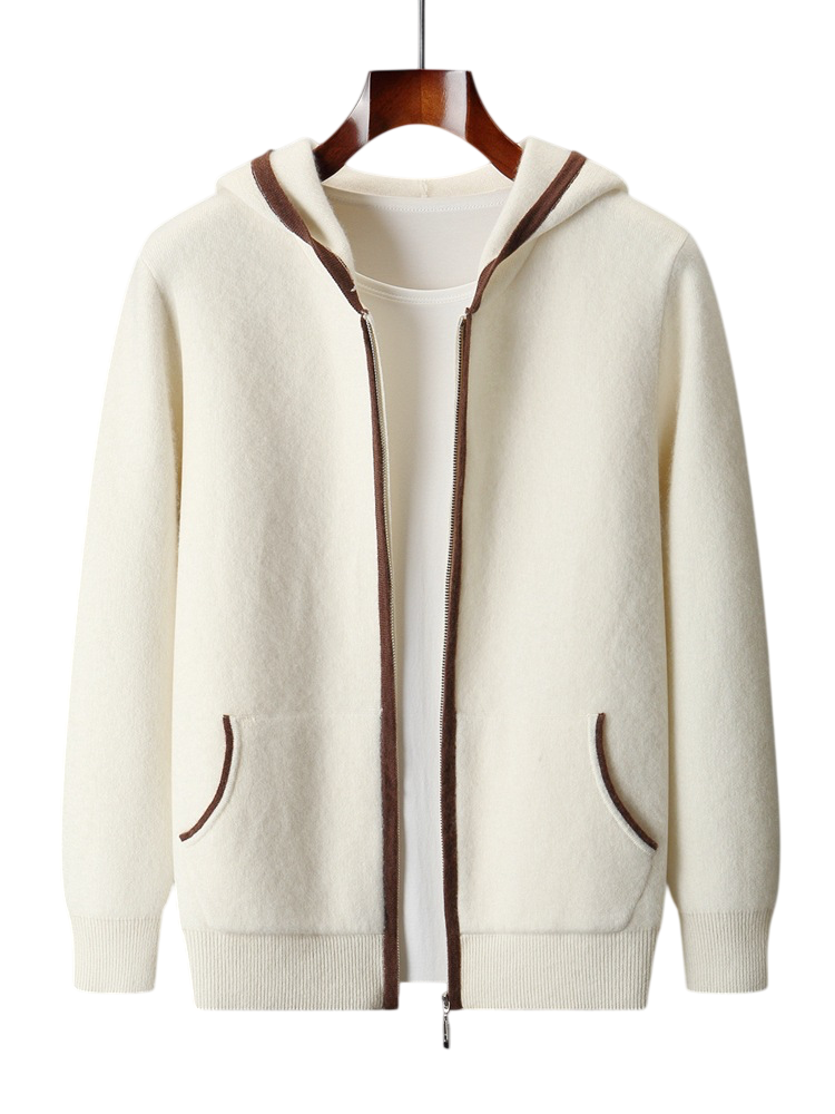 Maison Premium Hooded Zip Jacket