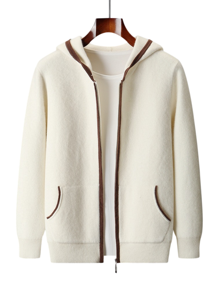 Maison Premium Hooded Zip Jacket