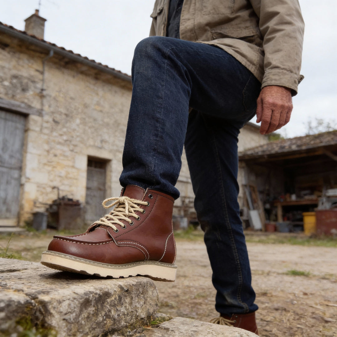 Men's Classic Lace-Up Boots