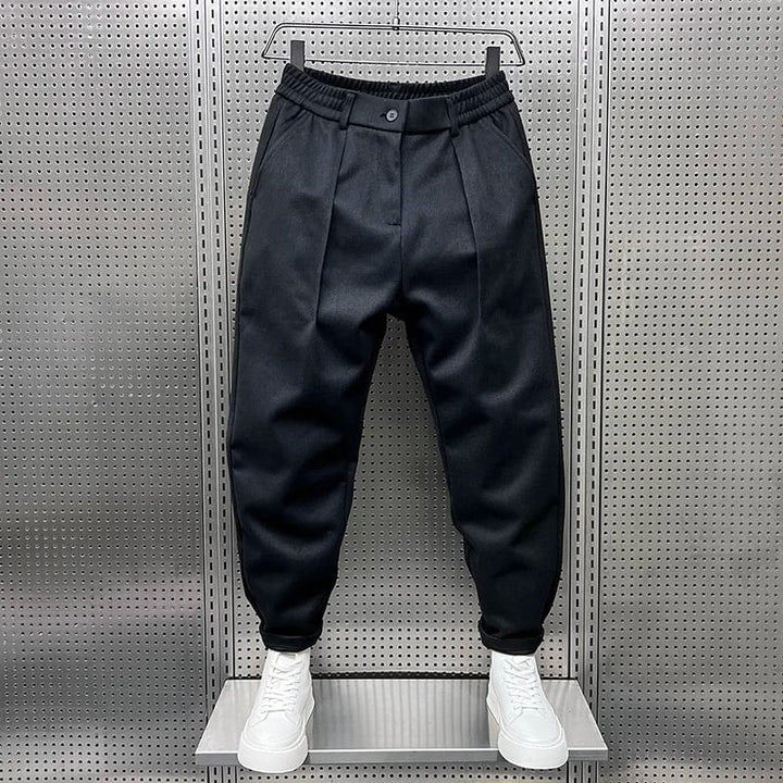 Men's Tapered Wool Blend Pants