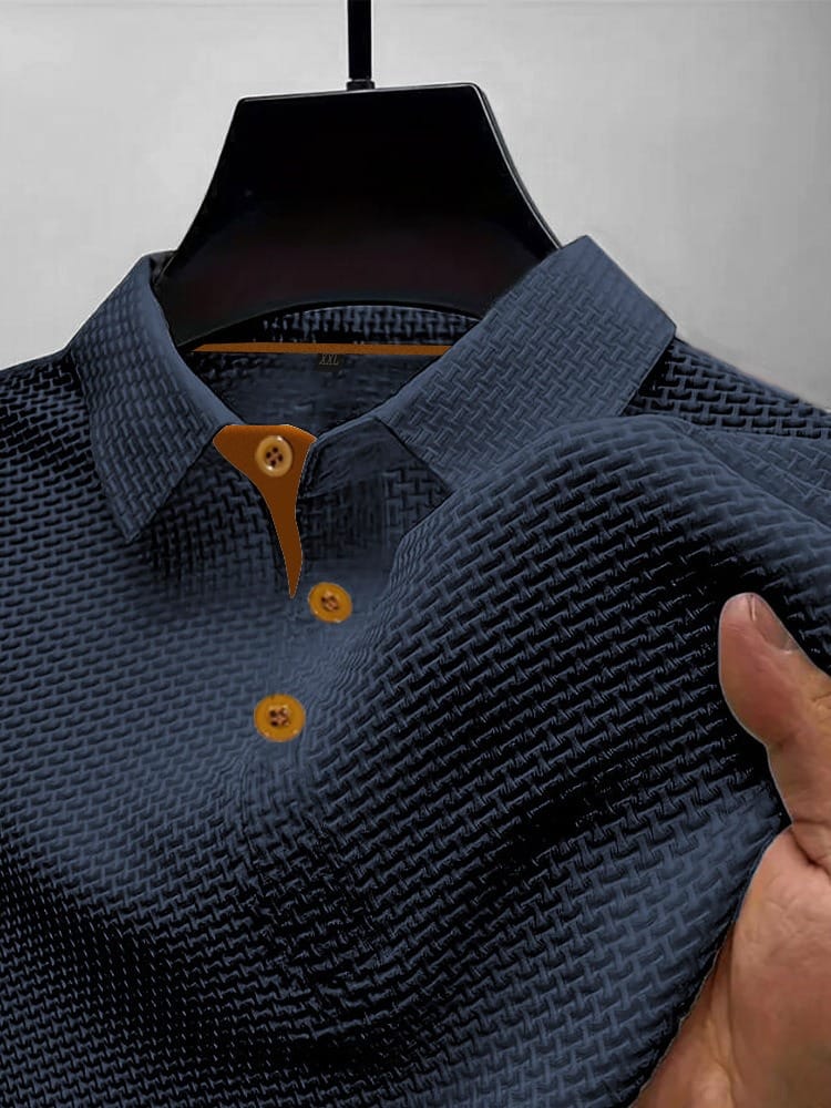 Men's Breathable Modern Polo Shirt