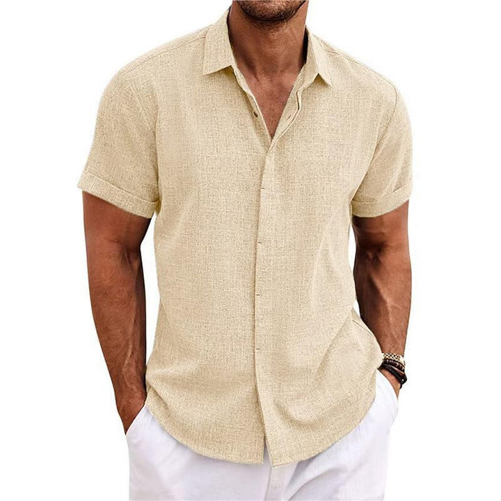 Men's Structured Short Sleeve Shirt