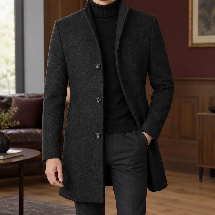 Wyatt Single Breasted Overcoat