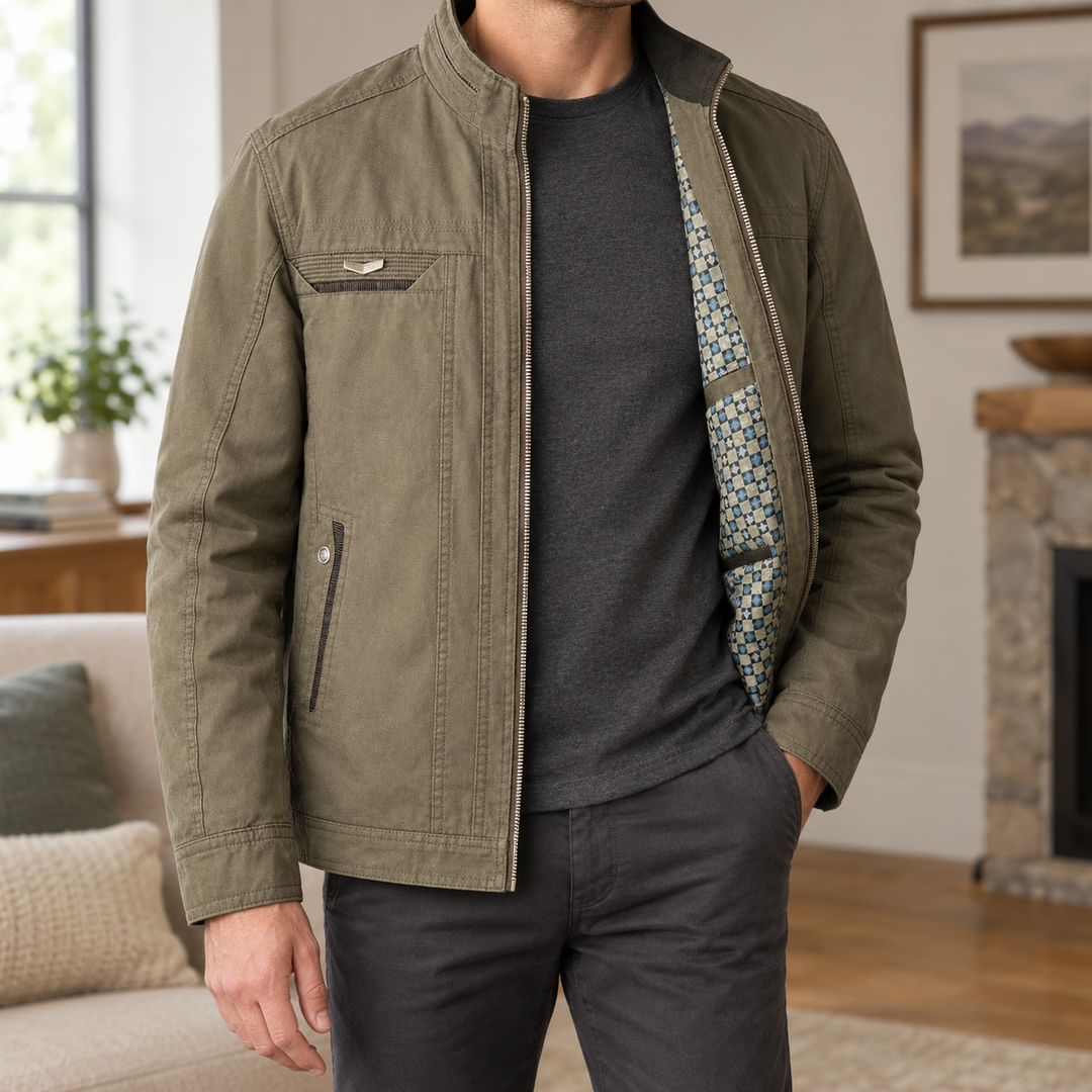 Dorian Stand Collar Jacket