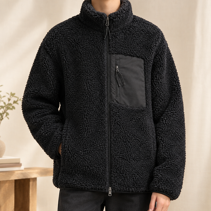 Knox Textured Zip Jacket