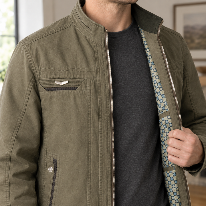 Dorian Stand Collar Jacket