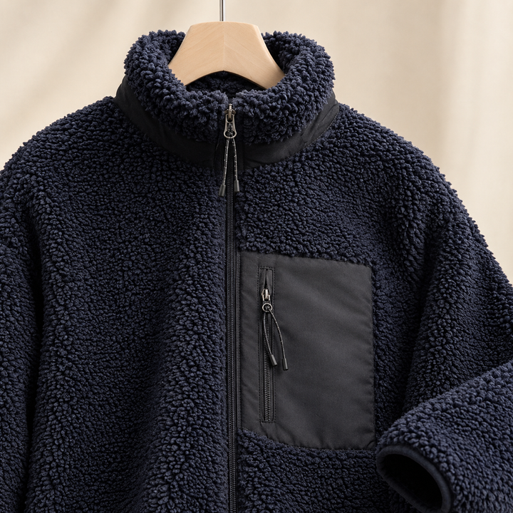Knox Textured Zip Jacket