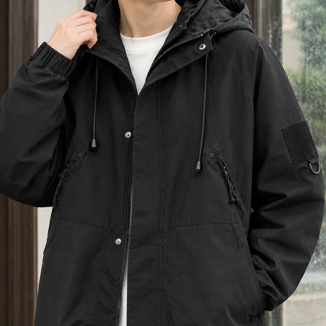 Harlan Hooded Utility Jacket