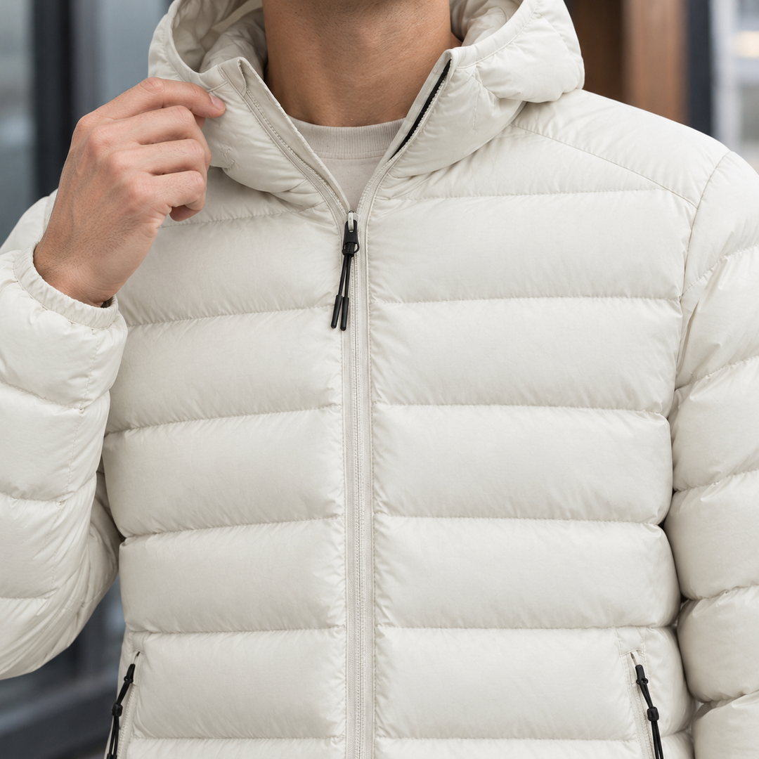 Hudson Hooded Puffer Jacket