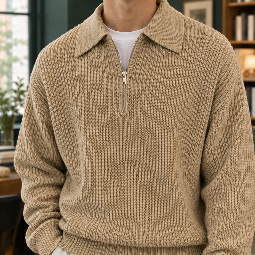 Knox Quarter Zip Sweater