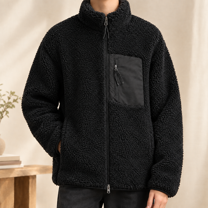 Knox Textured Zip Jacket