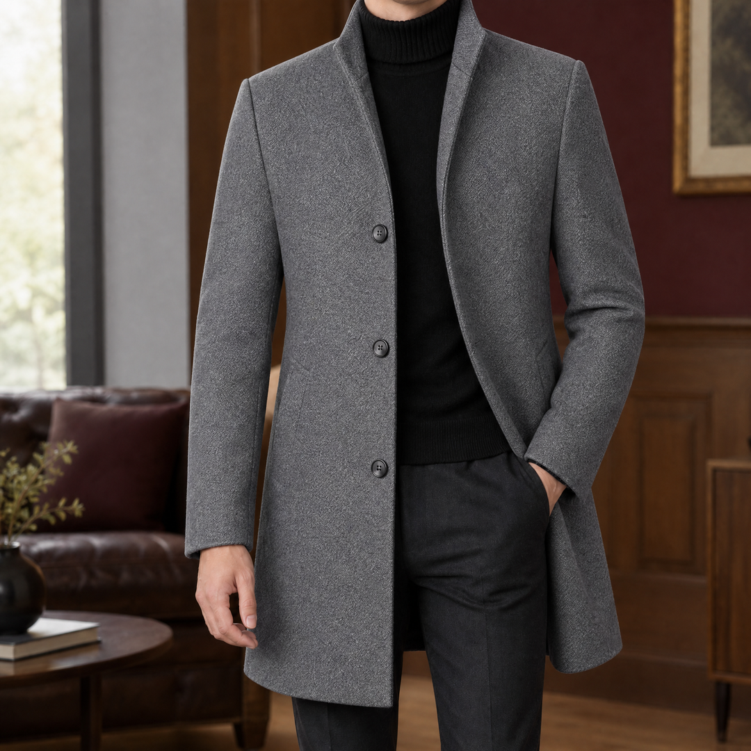 Wyatt Single Breasted Overcoat