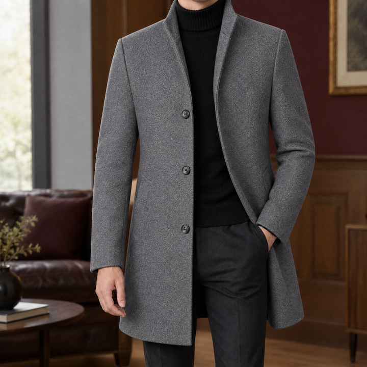 Wyatt Single Breasted Overcoat