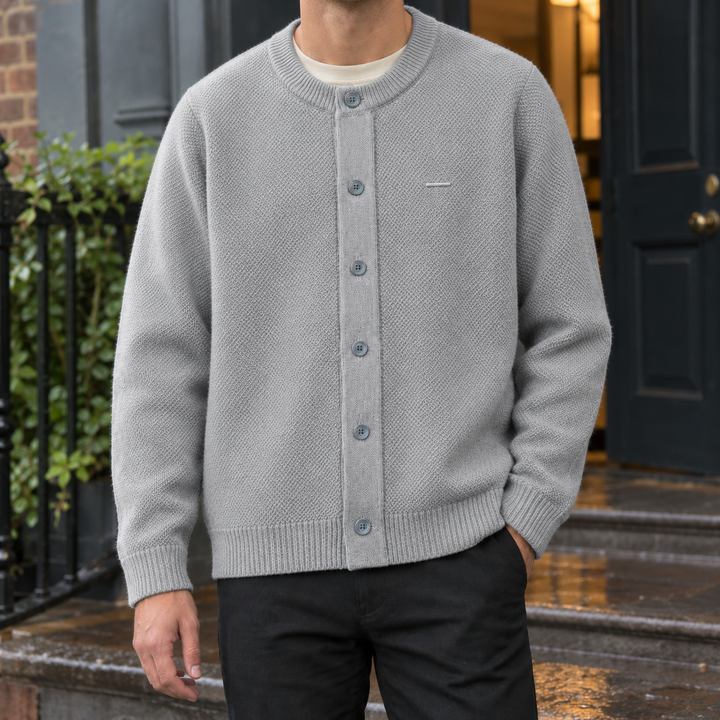 Dario Textured Cardigan