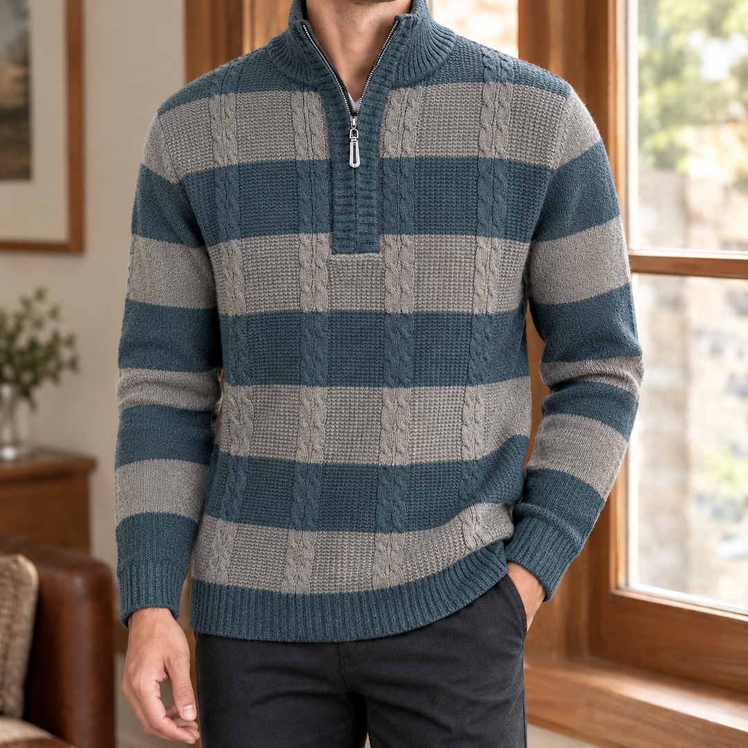 Alistair Striped Sweater