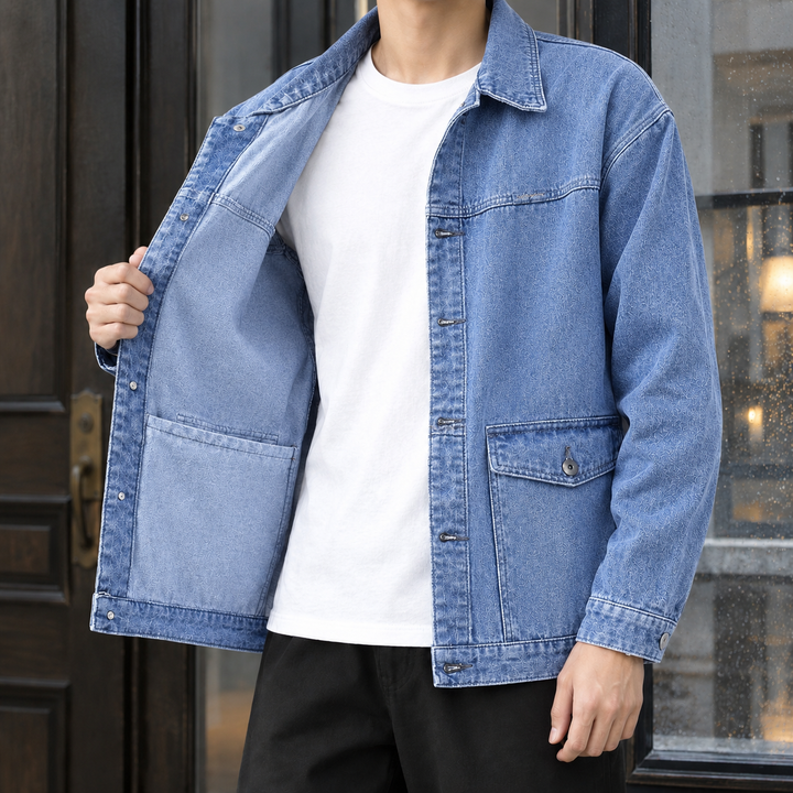 Blake Relaxed Denim Overshirt